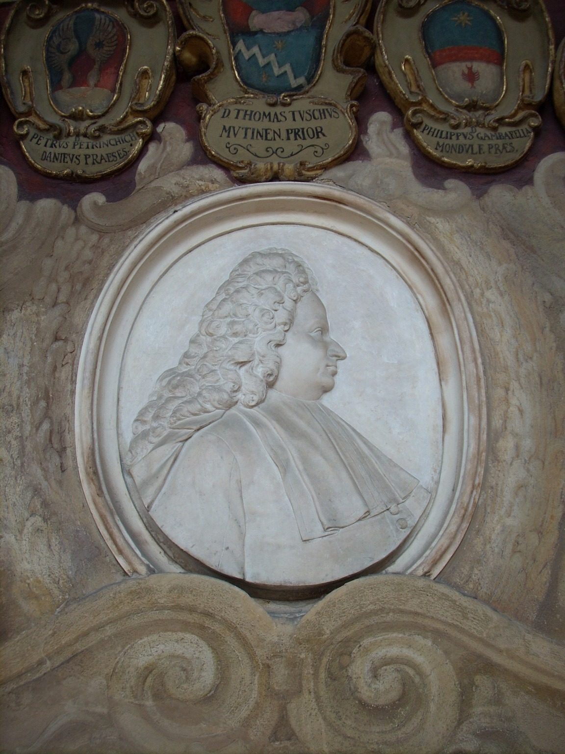 Antonio Maria Valsalva's memorial, Palazzo dell'Archiginnasio, Bologna (3).JPG